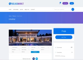 Real Estate website theme